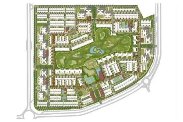 Godrej Golf Links Master Plan Layout