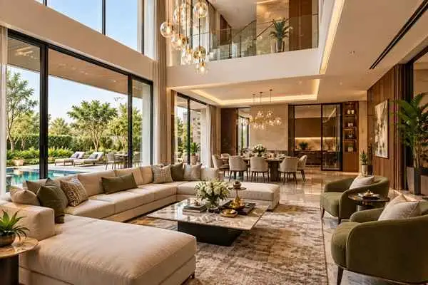 Premium residential interior setting at Godrej Golf Links, Sector 27 Greater Noida